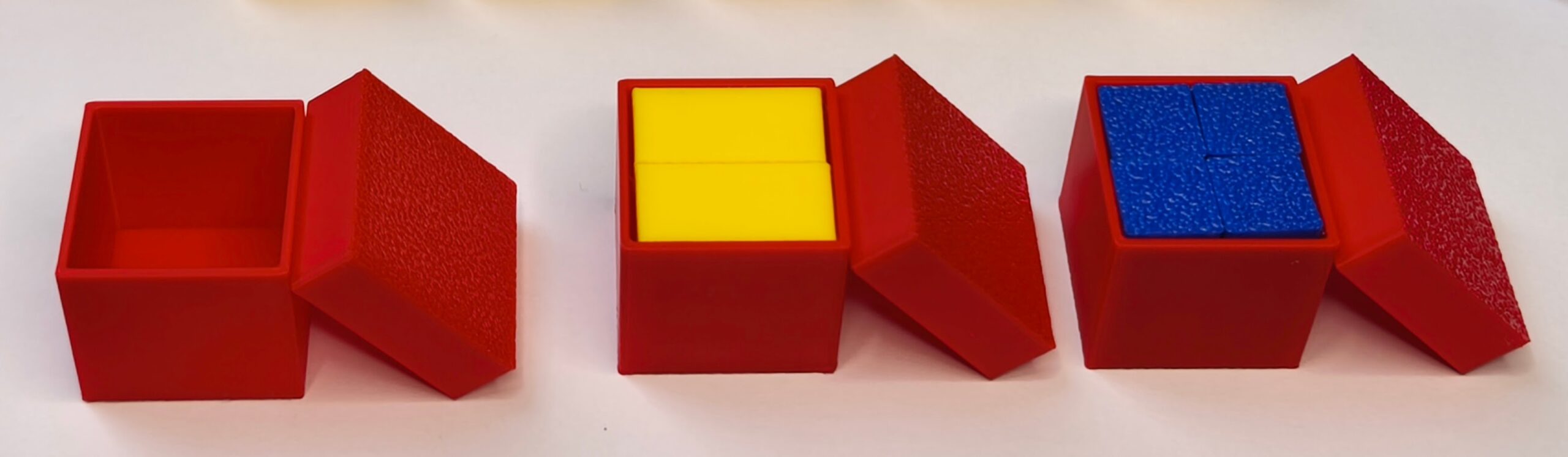 Bild kleiner Kästchen als Repräsentanten für x