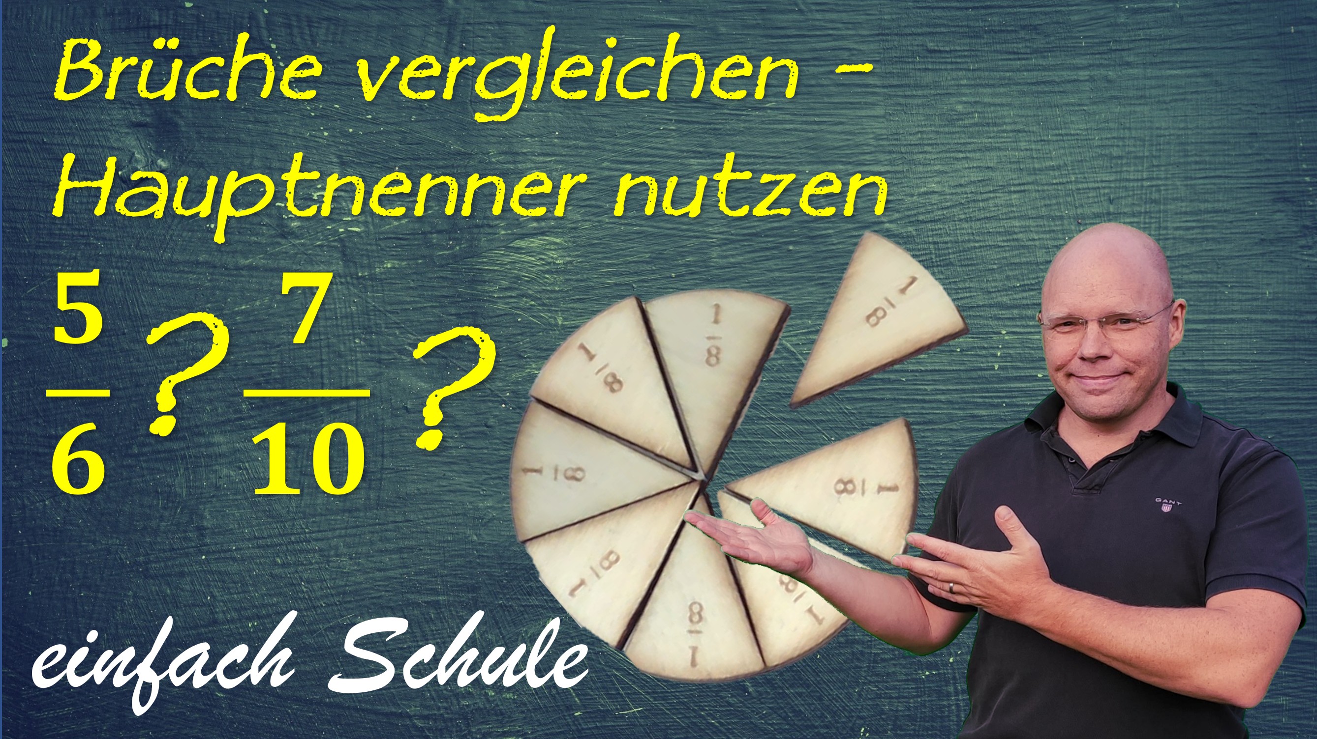 Brüche vergleichen – Hauptnenner